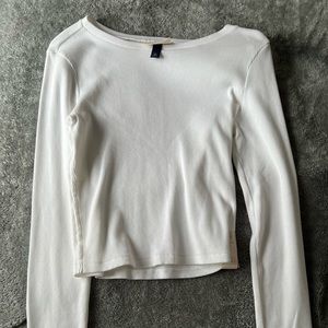 universal threads, white long sleeve, size xs